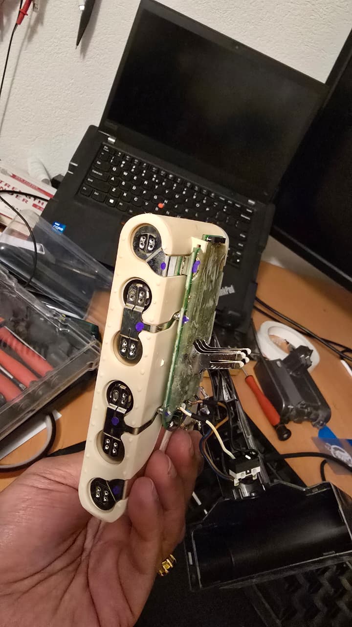 Electronics inspection board